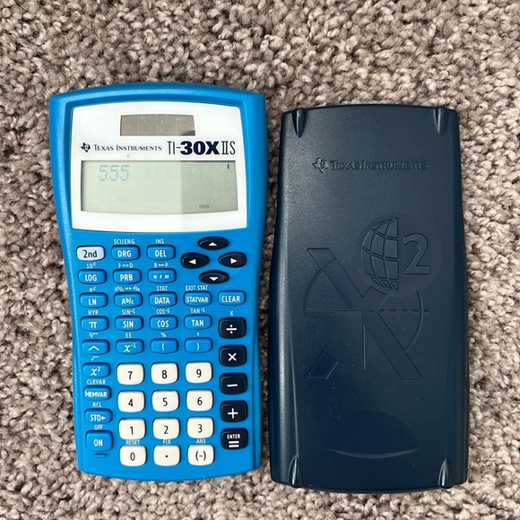 Blue Texas Instruments TI-30XIIS Scientific Calculator - Picture 1 of 5